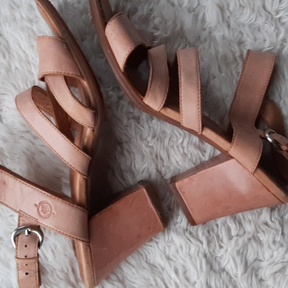 Born MaryLu Natural Leather Strappy Sandals US 9 - Picture 2 of 10